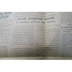 Raro ! Giornale edito ad Addis Abeba "Giornale di Addis Abeba" 1936