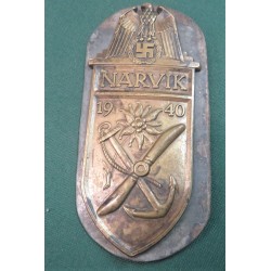 Bella replica di scudetto da braccio NARVIK