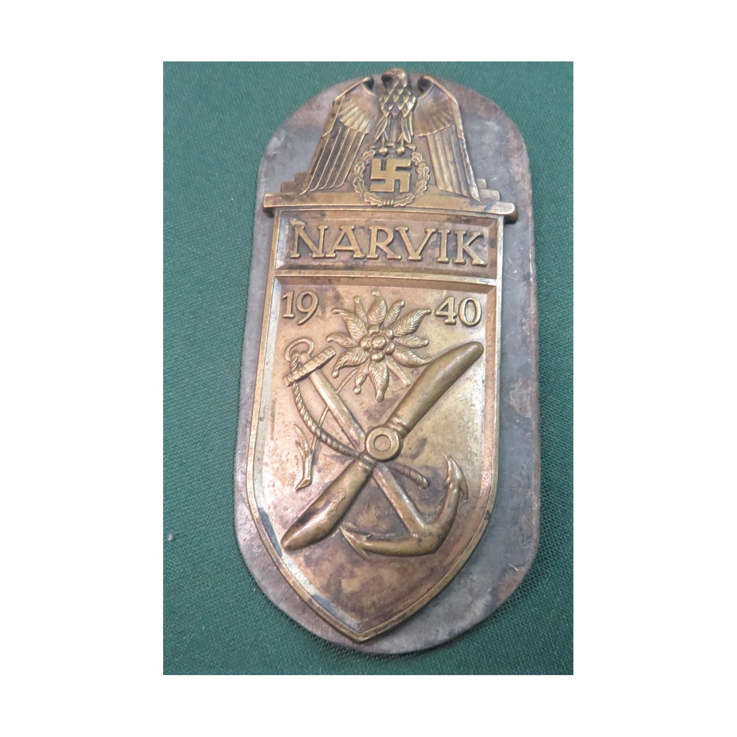 Bella replica di scudetto da braccio NARVIK