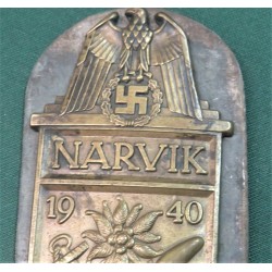 Bella replica di scudetto da braccio NARVIK