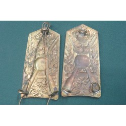 Contro spalline a placca da truppa anni 20 Fanteria