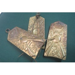 Contro spalline a placca da truppa anni 20 Fanteria