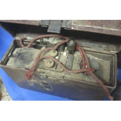 Coppia di telefoni da campo tedeschi 2a guerra mondiale