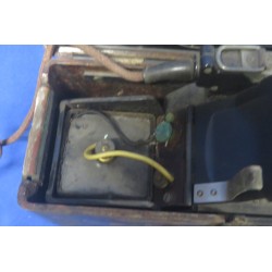 Coppia di telefoni da campo tedeschi 2a guerra mondiale