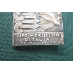 Sports badge Youth Combat Fascist Groups 1st Cycling Tour of Italy