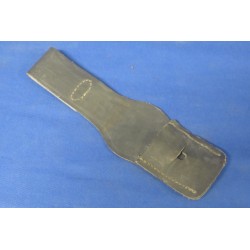 Taschetta in cuoio grigio verde per baionetta Carcano 1891