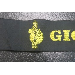 Fascetta da berretto alla marinara GILE Gioventu Italiana Littorio Estero