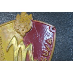 Scudetto AVANGUARDISTI GIL Ragusa modello in bachelite