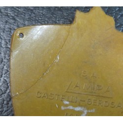 Scudetto AVANGUARDISTI GIL Ragusa modello in bachelite