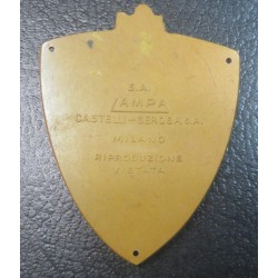 Scudetto da braccio AVANGUARDISTI GIL Treviso modello in bachelite