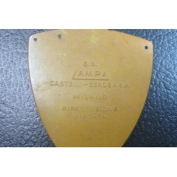 Scudetto da braccio AVANGUARDISTI GIL Treviso modello in bachelite