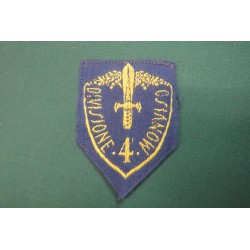 Scudetto da braccio da truppa 4a Divisione Fanteria MONVISO