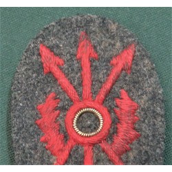 Fregio da bustina Volontati Gruppo "T"  Tunisia 2a guerra mondiale