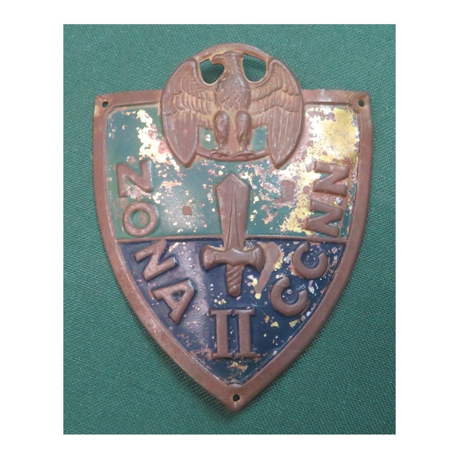 Scudetto da braccio IIa Zona CCNN "Lombardia" (Sede Milano)