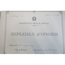 Esercito del Sud Gruppo di Combattimento LEGNANO Diploma d Onore