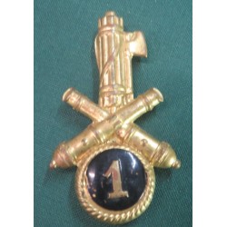 Fregio da berretto Artiglieria della Milizia 1a Legione