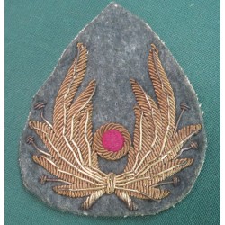 Raro ! Fregio da cappello da Ufficiale Commissariato periodo Repubblica Sociale