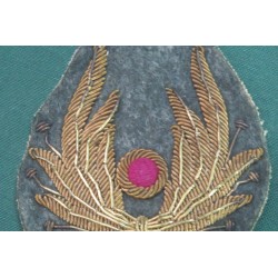 Raro ! Fregio da cappello da Ufficiale Commissariato periodo Repubblica Sociale