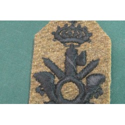 Fregio per copricapo da truppa Camicie Nere d Africa , perfetto !!!!