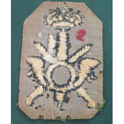 Fregio per copricapo da truppa Camicie Nere d Africa , perfetto !!!!