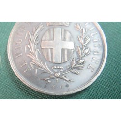 Medaglia in Argento al Valor Militare  Regia Zecca vergine , non incisa