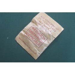 Medaglia in bronzo XVI Congresso di Pediatria Omaggio Buitoni con busta originale