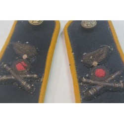 Coppia di spalline da Tenente Artiglieria Coloniale 1935/36