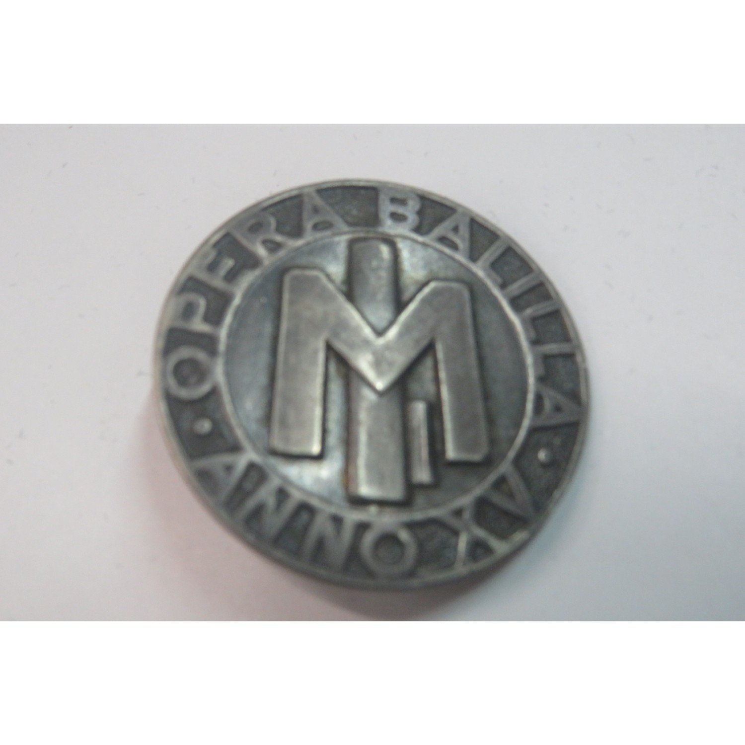 Opera Balilla bow badge Year XV ° EF