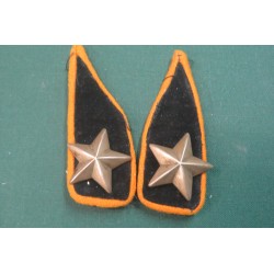 Coppia di mostrine da truppa Artiglieria 1a guerra mondiale