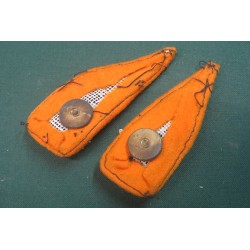 Coppia di mostrine da truppa Artiglieria 1a guerra mondiale