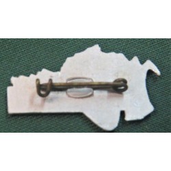 Distintivo VINCEREMO in alluminio