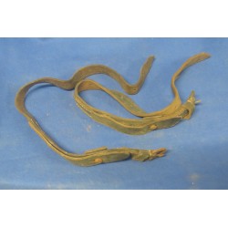 Coppia di cinghie da affardellamento per il basto tedesco 2a guerra mondiale