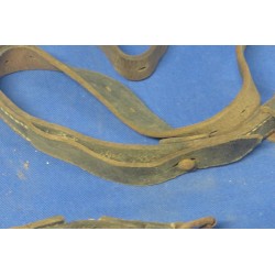 Coppia di cinghie da affardellamento per il basto tedesco 2a guerra mondiale