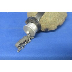 Rara borraccia tedesca 2 guerra mondiale HJ-DJ Deutsche Jugend