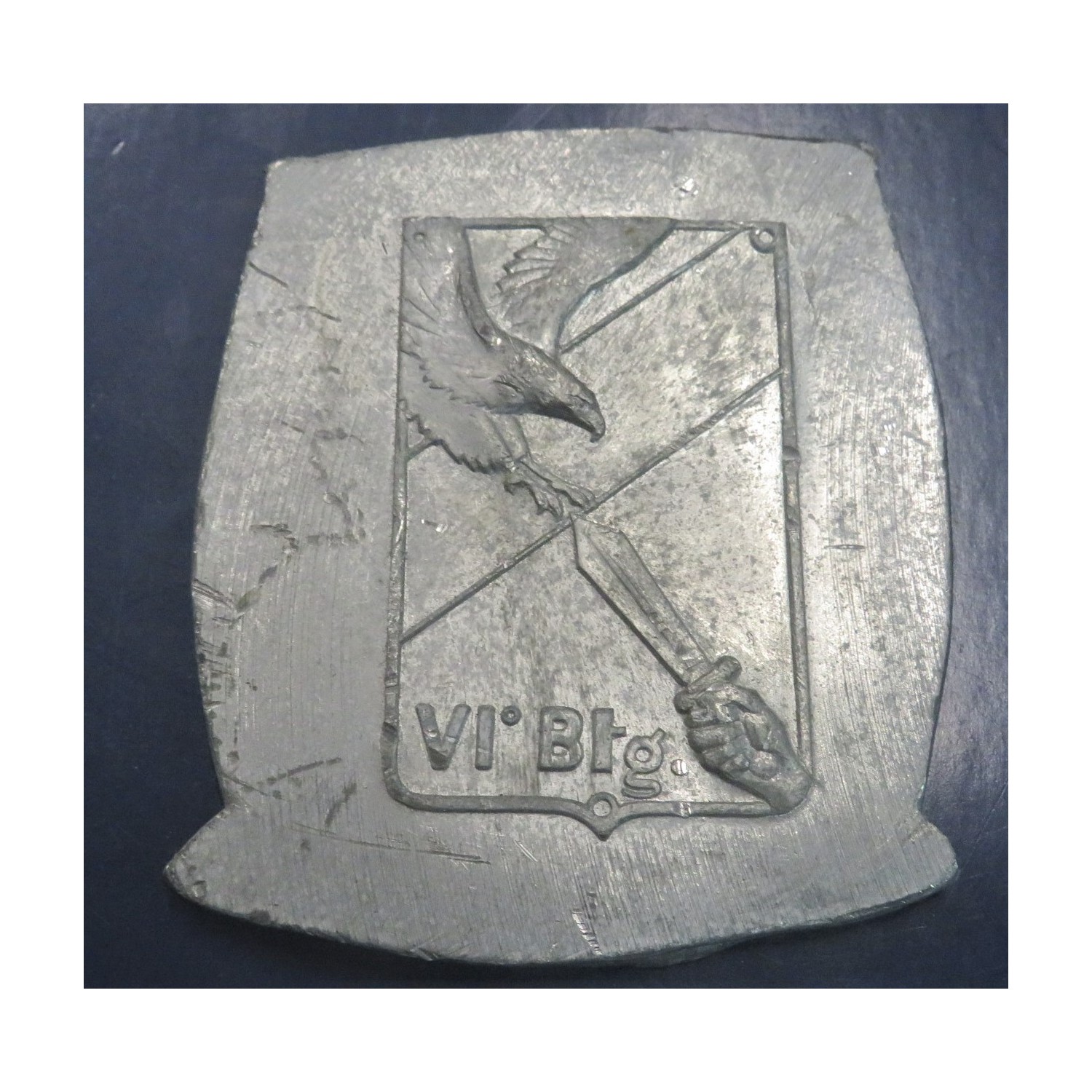 Scudetto Repubblica Sociale Italiana Btg. Antiparacadutisti