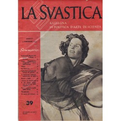 La Svastica periodico di Cultura Arte Scienza numero 39 del 1942