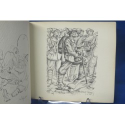 Libro Alpini a Fondo valle , disegni ed appunti di Pino Stampini