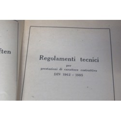 Libro bilingue italiano tedesco Organisation TODT Regolamenti Tecnici per Costruzioni