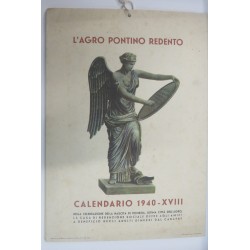 Calendario  1940 L Agro Pontino Redento