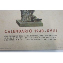 Calendario  1940 L Agro Pontino Redento