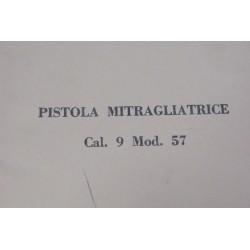 M57 submachine gun technical manual book