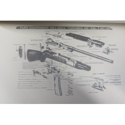 Libro manuale Fabbrica Armi Terni Carabina Winchester M1 1970