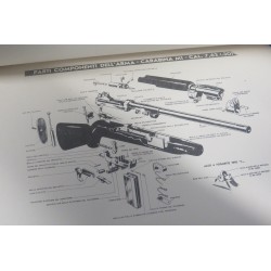 Weapons Factory Terni Manual Book Winchester M1 Carbine 1970
