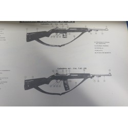 Weapons Factory Terni Manual Book Winchester M1 Carbine 1970