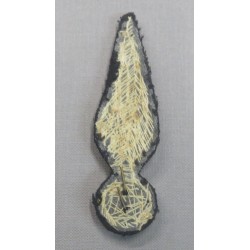 Hat front badge for  officer headdress 2nd Rgt Cavalry "Piemonte Cavalleria"