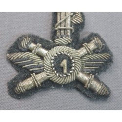 Rare headgear badge from DICAT anti-aircraft militia non-commissioned officer