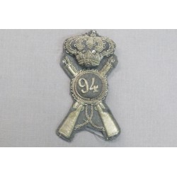 Hat front badge for officer headdress 94 ° Infantry "MESSINA"
