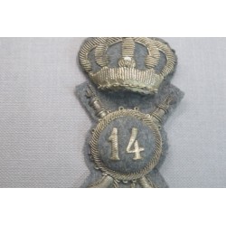 Fregio per copricapo 14° Rgt Fanteria "PINEROLO"