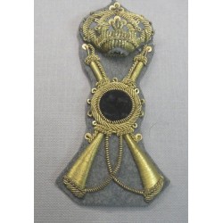 Hat front badge for infantry officer's headdress mod.34