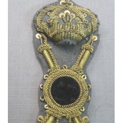 Hat front badge for infantry officer's headdress mod.34